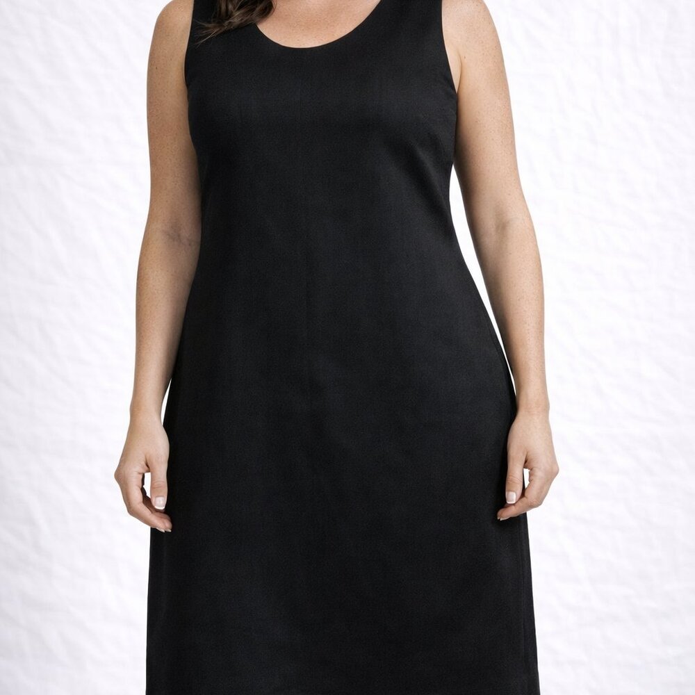 New with tags Talbots black sleeveless lined dress in women’s size 12